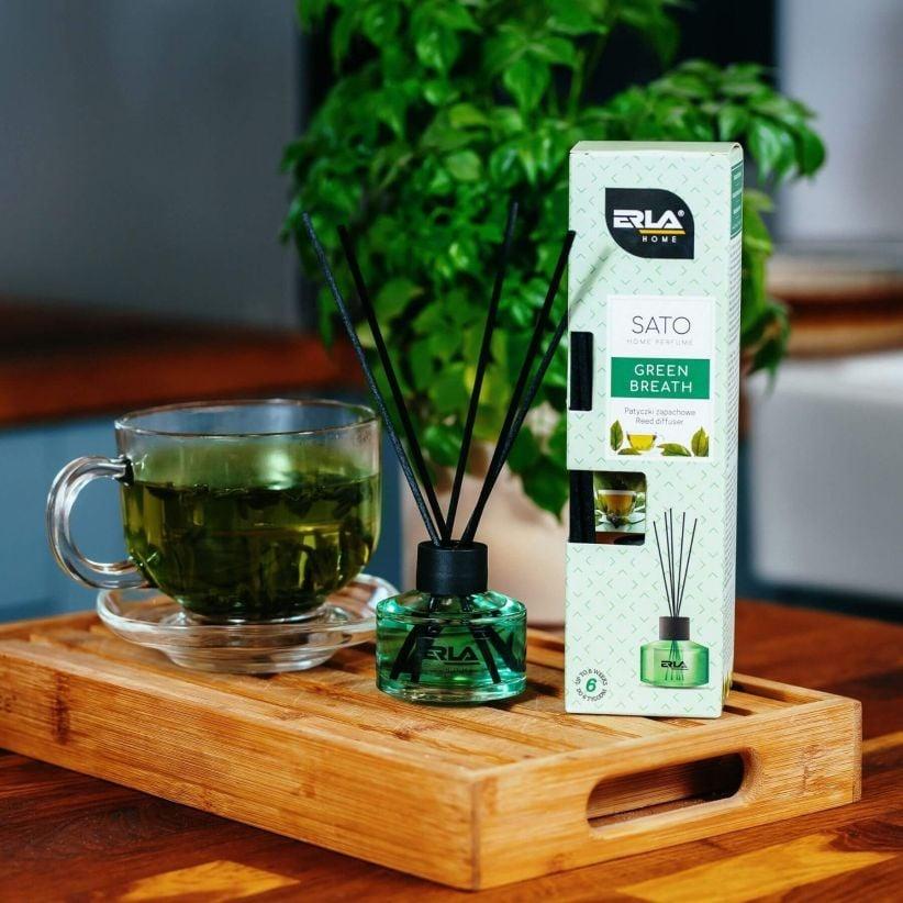معطر منزلي جرين بريث – ERLA HOME SATO GREEN BREATH 50ML