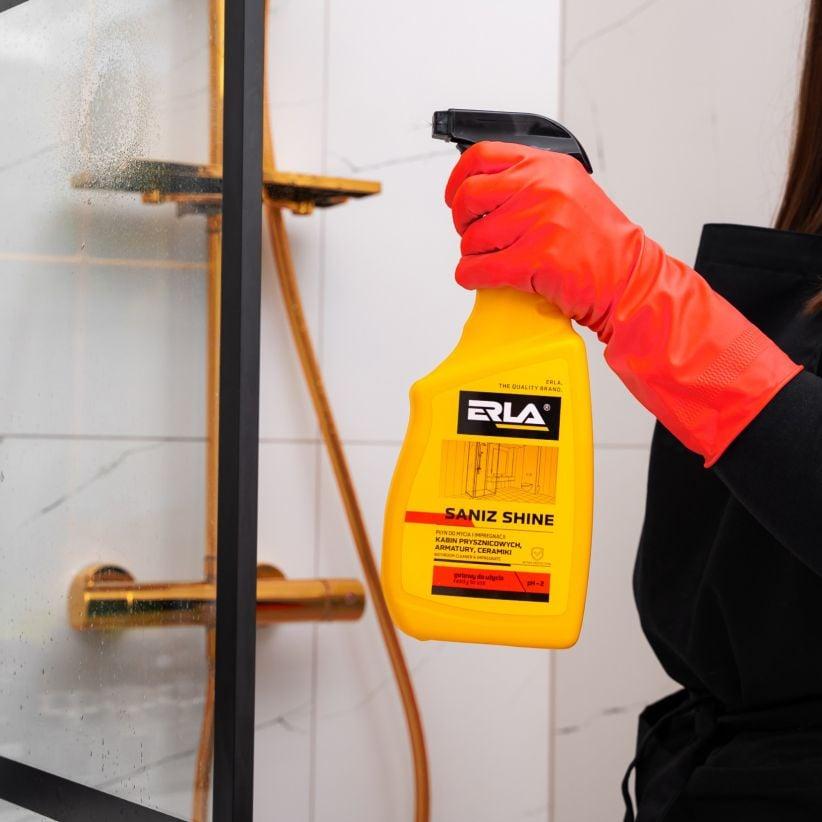 منظف الحمامات واللمعان سانيز شاين – ERLA SANIZ SHINE 750ML