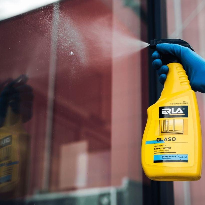 منظف الزجاج والأسطح اللامعة جلاسو – ERLA GLASO 750ML